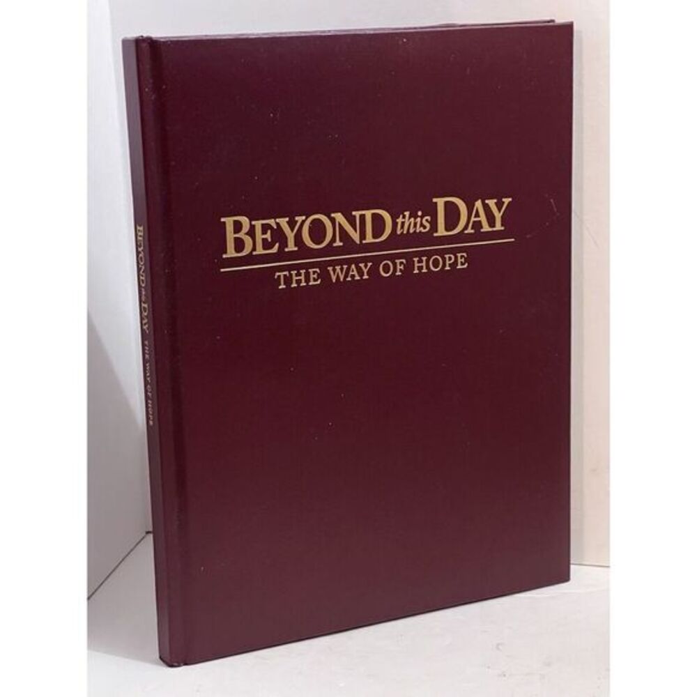 Bereavement Book Beyond this Day The Way of Hope Memorial Book Keepsake